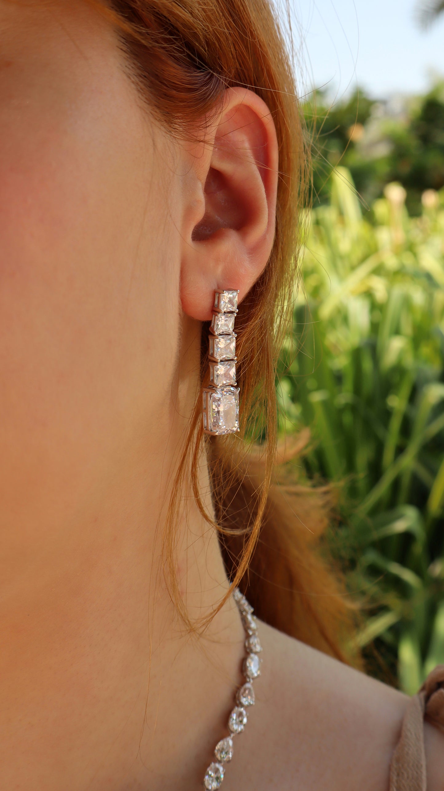 ICE CUT Jewel Earrings