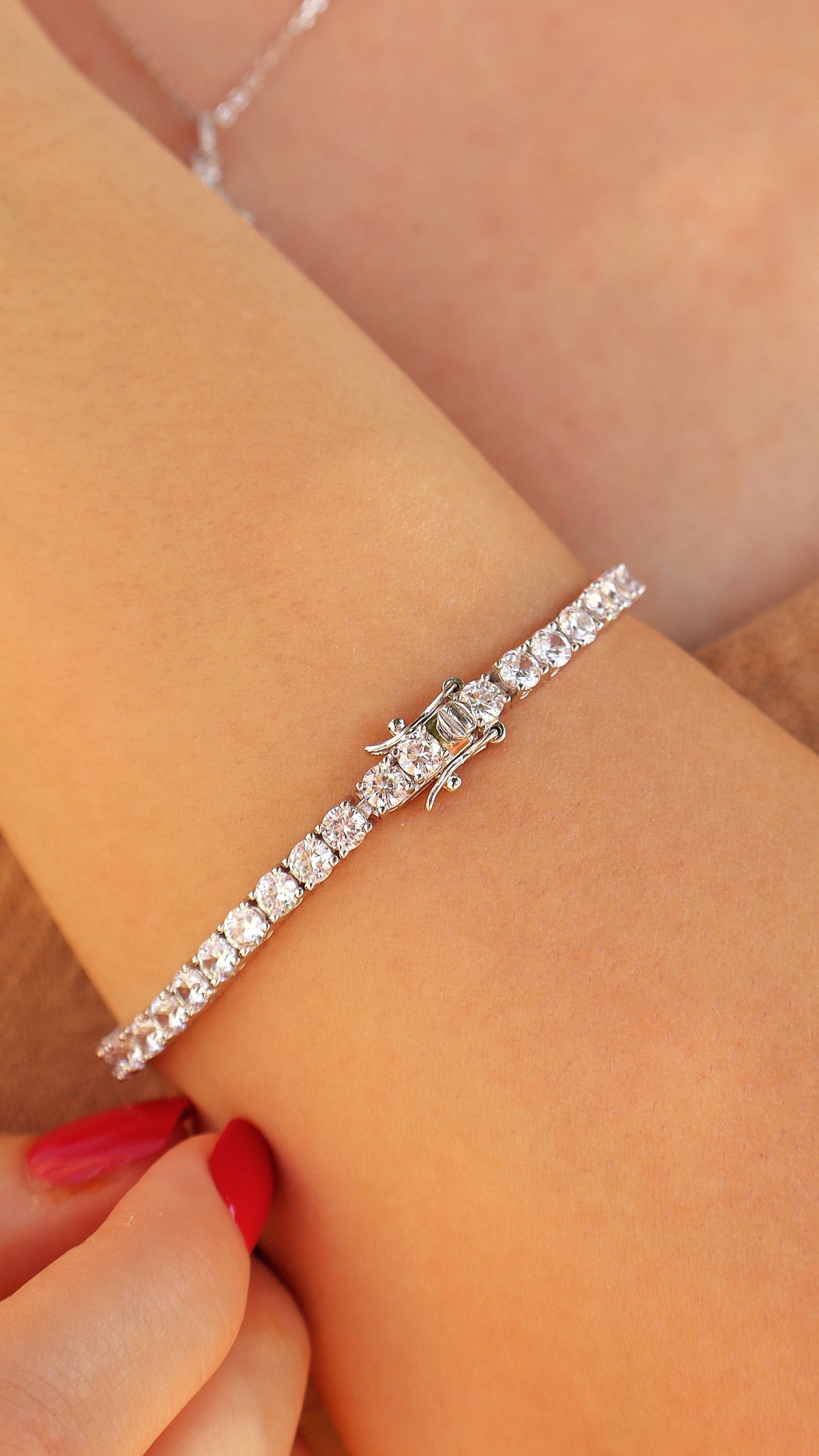 Ice Cut Chic Tennis Bracelet