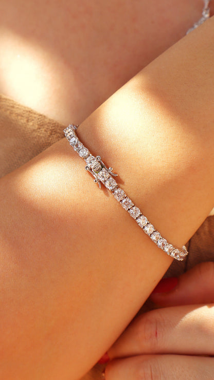 Ice Cut Chic Tennis Bracelet