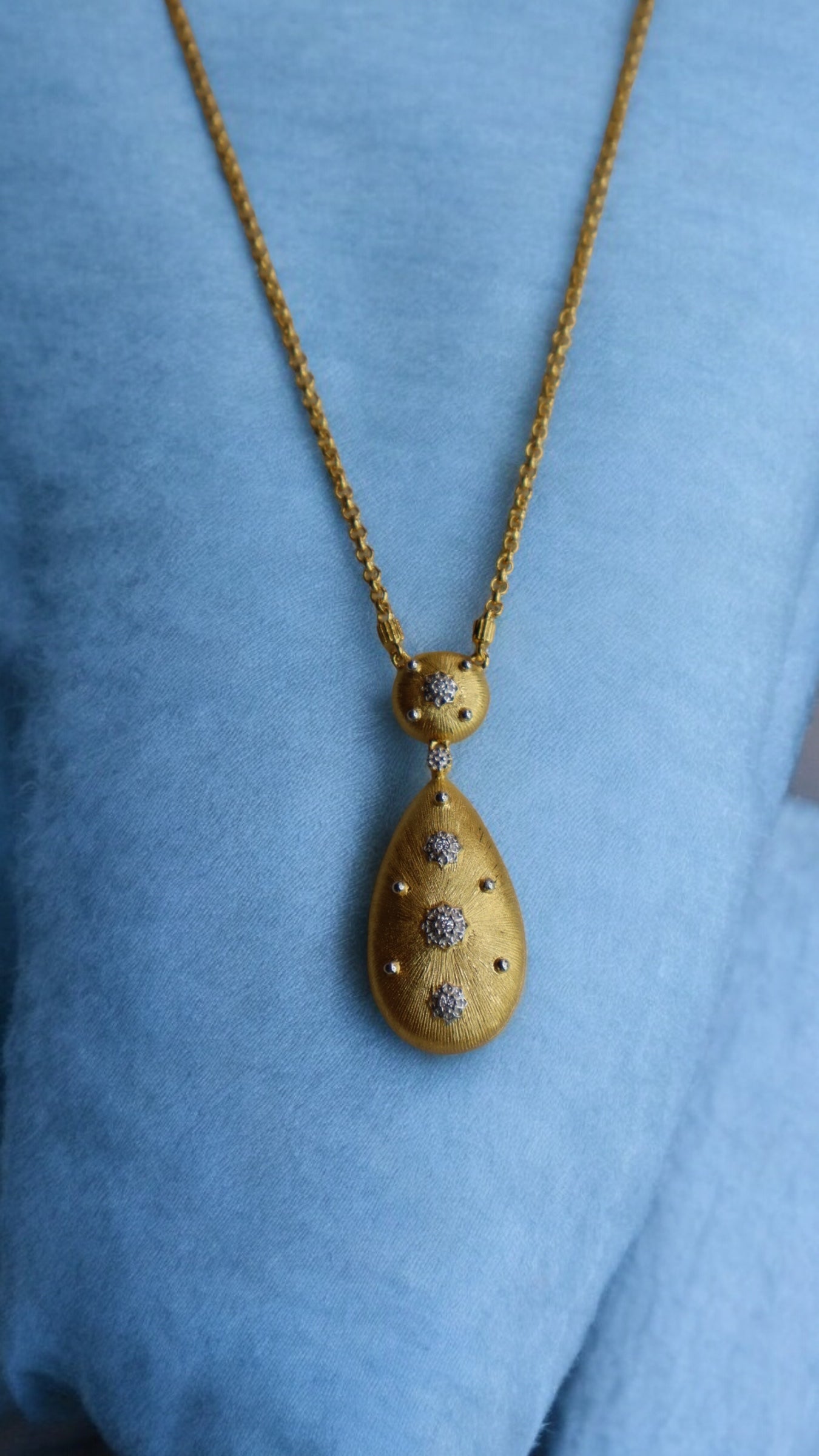 14K GOLD Plated Sultan Necklace