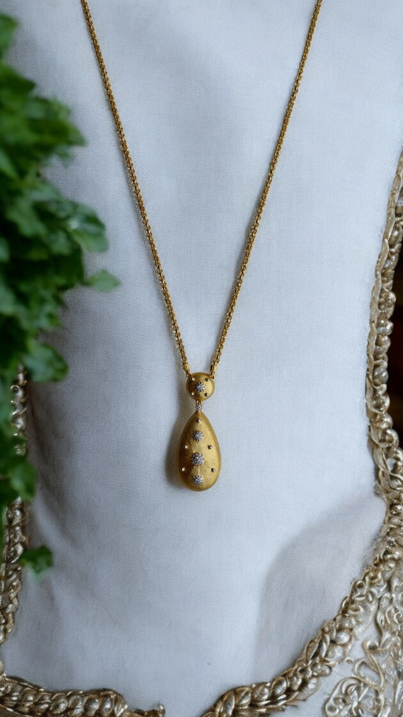 14K GOLD Plated Sultan Necklace