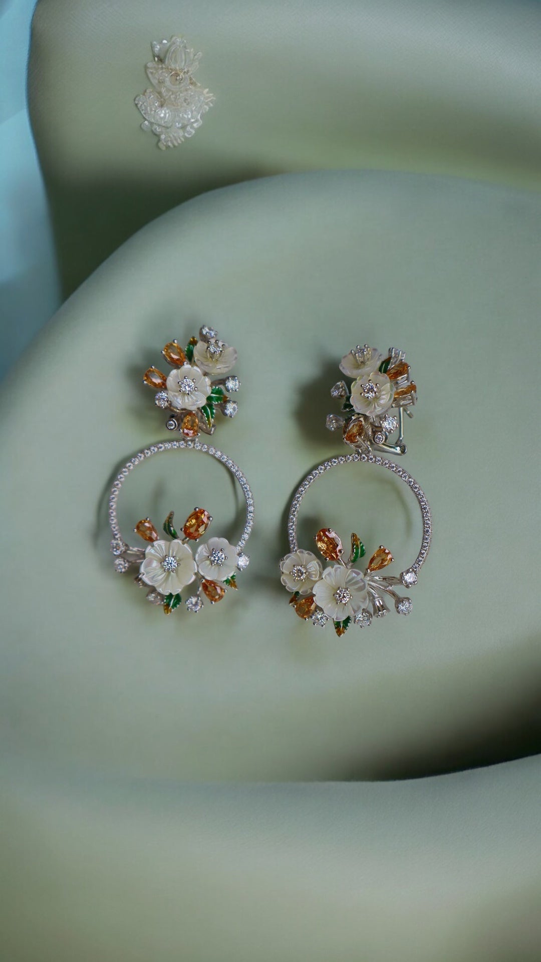 925 St. Silver Ganezzi Floral Set